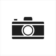 camera vector icon line template