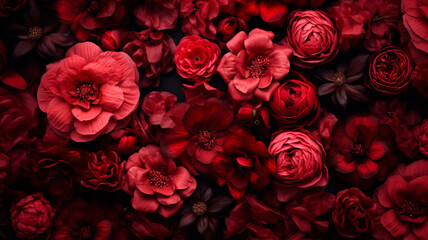 beautiful flowers, floral background