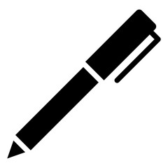 Pen Solid Icon.