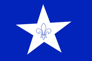 Obraz premium flag Francofons Nova Anglaterra