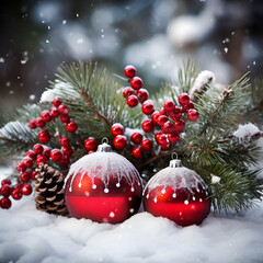 Winter Wonderland - Snowy Christmas Decorations