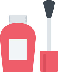 design vector image icons nail polish
