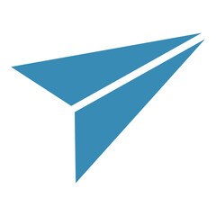 Paper Plane Flat Icon