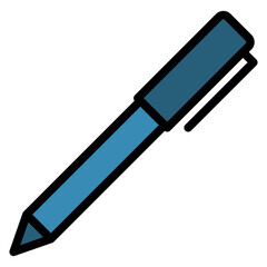 Pen Outline Color Icon