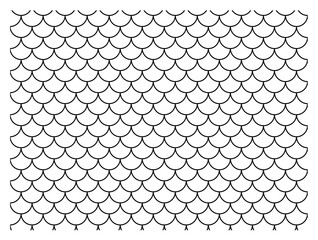 Fototapeta premium 和柄・鱗・黒