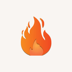 High-Quality Fire Icon Set - Scalable Vector Flames for Web and Graphic Design.