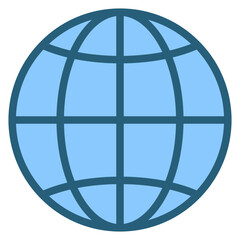 World Blue Icon