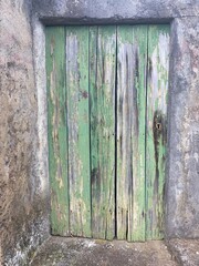 Old, wooden door