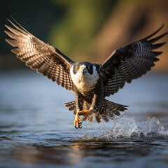 eagle in flight