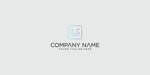 Creative of A to Z letter logo designs with modern technology concepts | premium vector