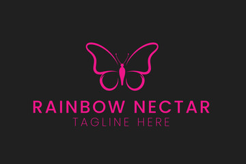 butterfly, delicate, love, care, hospitality, logo, clipart, vector, sublimation, monogram, design