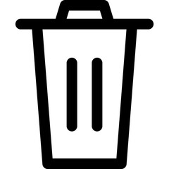 Trash Outline Icon