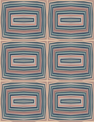 Seamless Pattern Southwestern Geometric with Earth Colors