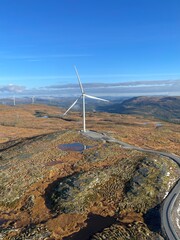 wind turbine in Norway