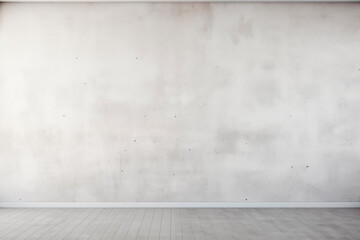 Image photo of empty tile floor with white wall - obrazy, fototapety, plakaty