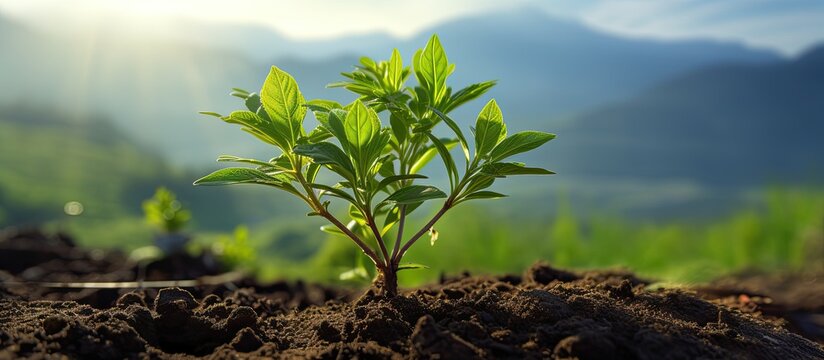 Organic cultivation of native yerba mate tree.