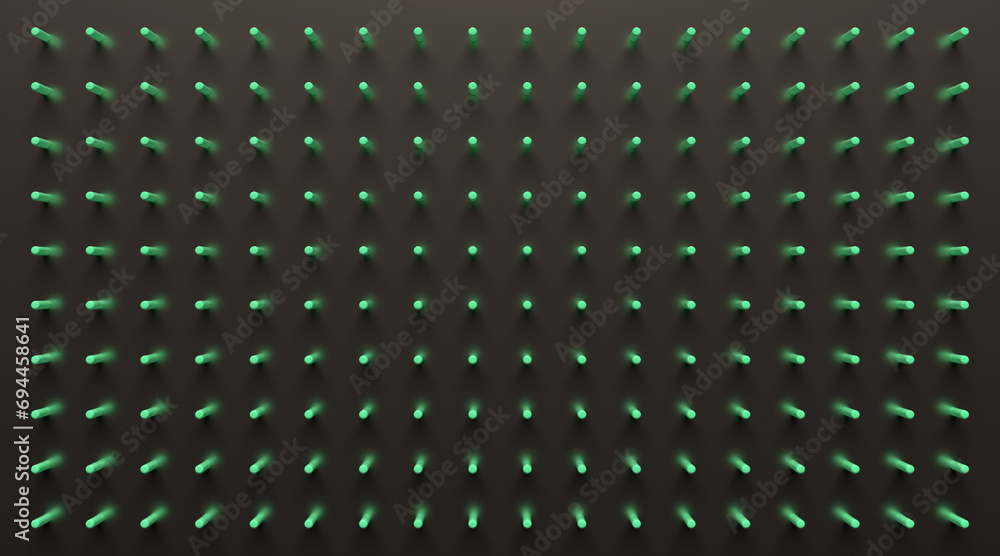 Wall mural modern stylish dot pattern wall background with 3d. futuristic, dot pattern background. 3d rendering