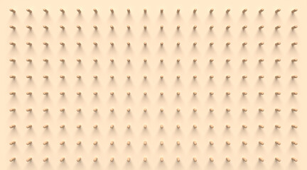 Modern stylish dot pattern Wall background with 3d. Futuristic, Dot pattern background. 3d rendering