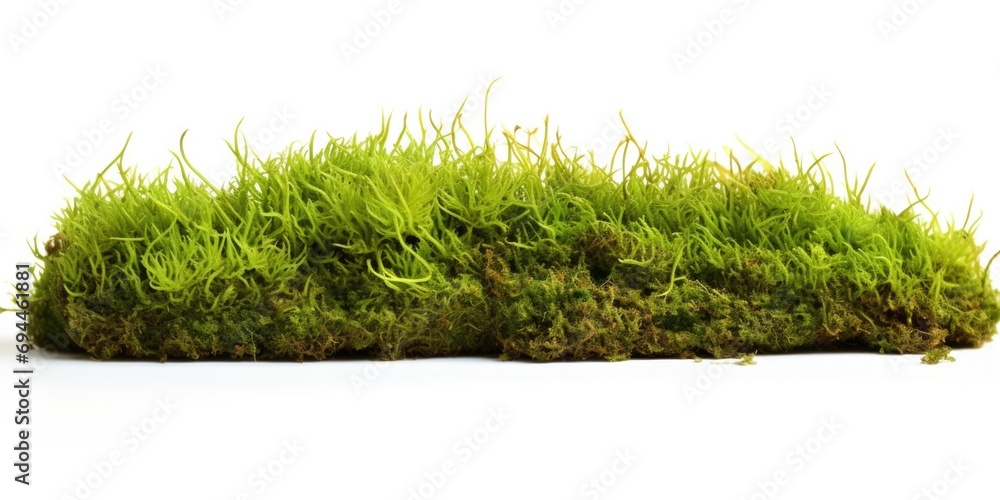 Poster a close-up view of a bunch of green grass. perfect for nature-themed designs and projects