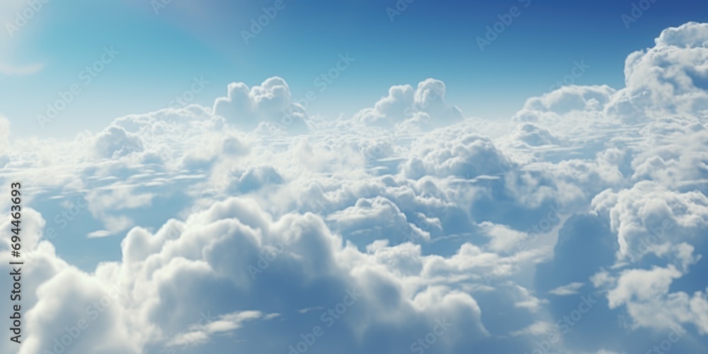 Poster a picture of the sun shining brightly through the clouds in the sky. perfect for capturing the beaut