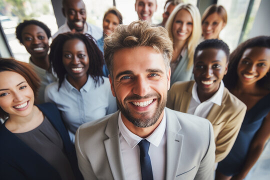 Beautiful homosexual job candidate in an inclusive and fair  job interview. Diversity, equity, inclusion, and belonging in business.