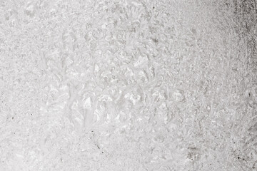 Frosty patterns, abstract background