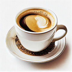 Filiżanka kawy, Cup of coffee © AgencjaReklamowaGR