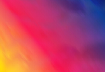 red, blue, yellow and orange Gradient sky color background