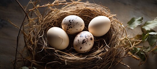 Eggs in nests can be hunted by predators.