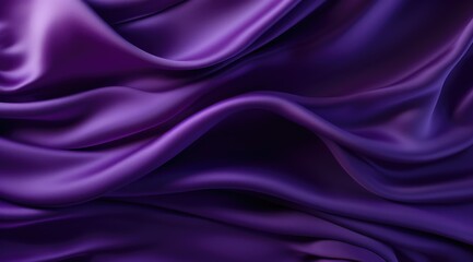 a purple silk fabric background with smooths and folds