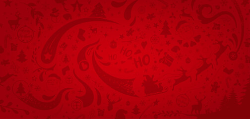 FOND NO&Euml;L ROUGE