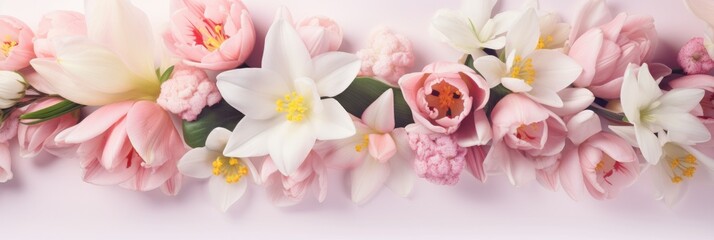 A stunning stock photo capturing the essence of spring with an artfully arranged bouquet