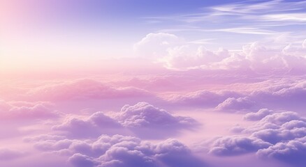 Obraz premium an aerial sky background with clouds