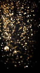Bright colorful glittering lights and swirling confetti bokeh background for your instastory