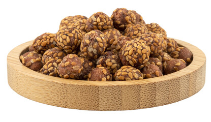 chickpeas with sesame seeds and sugar