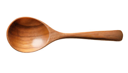 Wooden spoon isolated on transparent background png