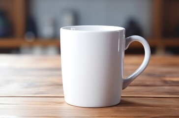 coffee mug with a white mug on a table