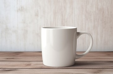 Obraz premium coffee mug with a white mug on a table