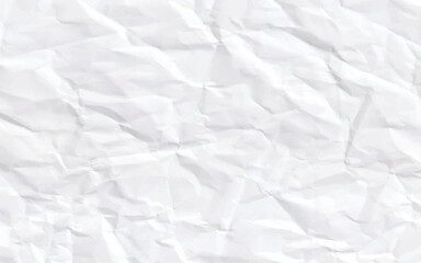 Paper texture Crumpled White.Top view.