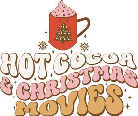 Retro Christmas sublimation Design
