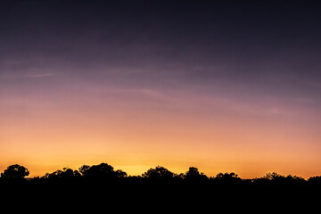 Obraz premium sunset in the mountains