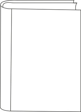 recommend clip art: Continuous one line book drawing art design
