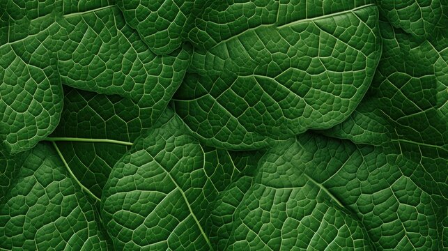  a close up of a green leaf with lots of leaves in the middle of the image and a green stem sticking out of the center of the leaf.
