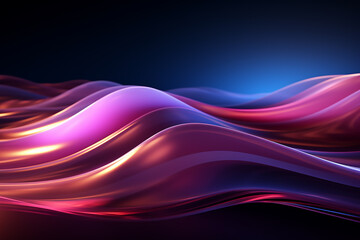 Abstract blue pink neon light background