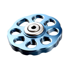 Obraz premium Fidget spinner isolated on transparent background