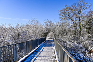 Reinach, Arlesheim, Reinacher Heide, Naturschutzgebiet, Birs, Fluss, Brücke, Birstal, Baselland,...