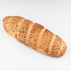 bread isolated on white