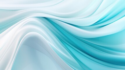 Fototapeta premium a close up of a blue and white background with a wavy design on the top of the image and bottom of the image.