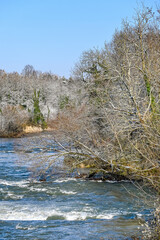 Reinach, Arlesheim, Birs, Fluss, Reinacher Heide, Naturschutzgebiet, Birstal, Baselland, Auwald, Auenlandschaft, Wanderweg, Renaturierung, Winter, Winterlandschaft, Winterspaziergang, Schnee, Schweiz