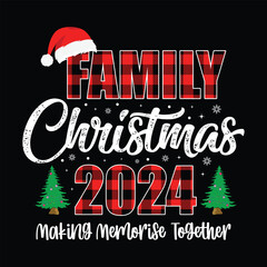 Family Christmas 2024 Shirt, Family Christmas matching shirt, Christmas 2024 Cut File